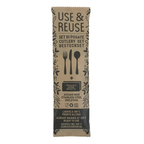 To-Go Besteck Use & Reuse 3-teilig