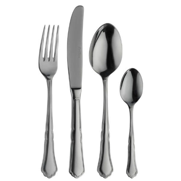 Pintinox Florence By Night 26P0791 stainless steel 24-piece cutlery set  black