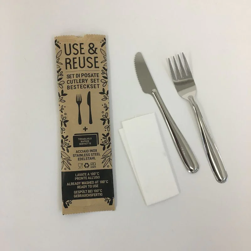 To-Go Besteck Use & Reuse 2-teilig