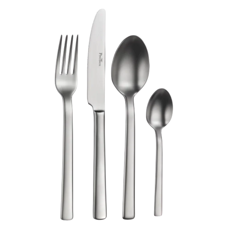 Pintinox Use&Reuse Besteckset | 75-teilig Aus Nickelfreiem Edelstahl | Spülmaschinenfest & Wiederverwendbar | ökologische Alternative Zu Plastik